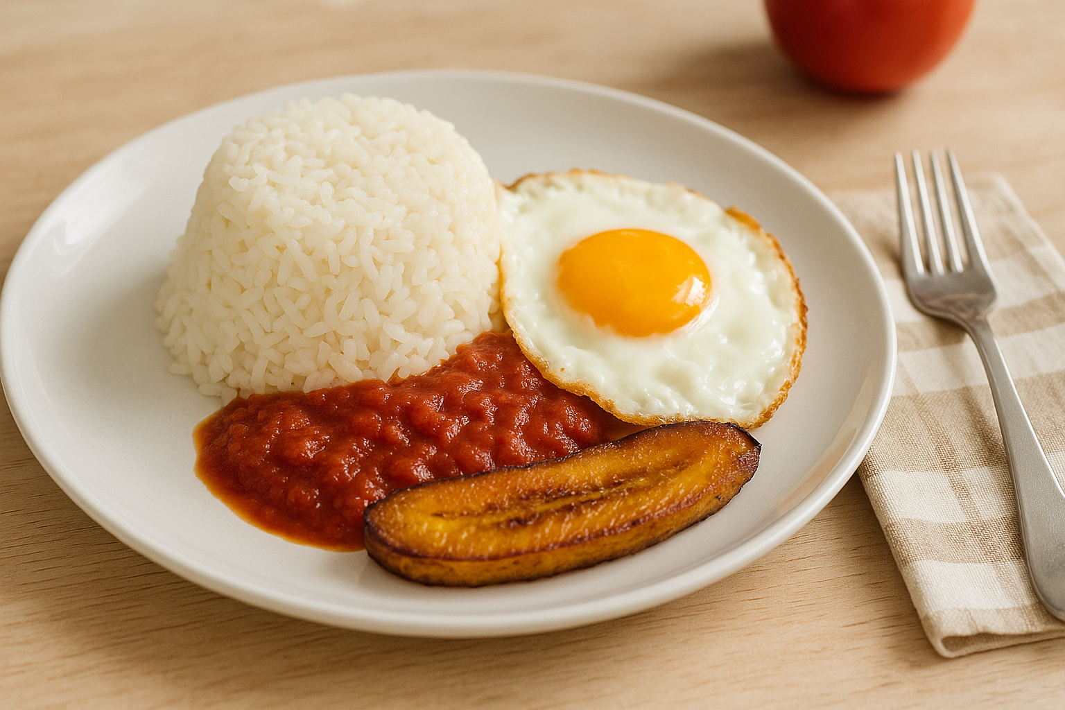 Plato de Arroz a la Cubana: el Clásico que Nunca Falla