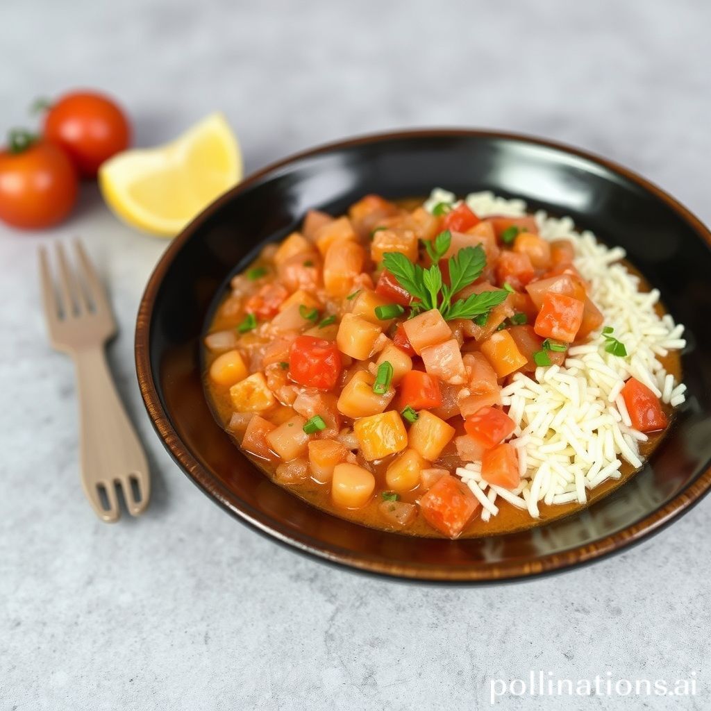 Plato de Arroz Meloso con Guiso de Ternera