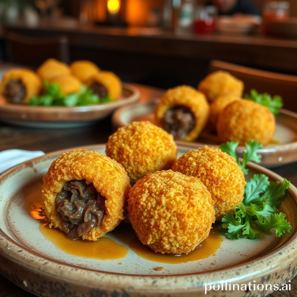 Plato de Croquetas de Rabo de Ternera