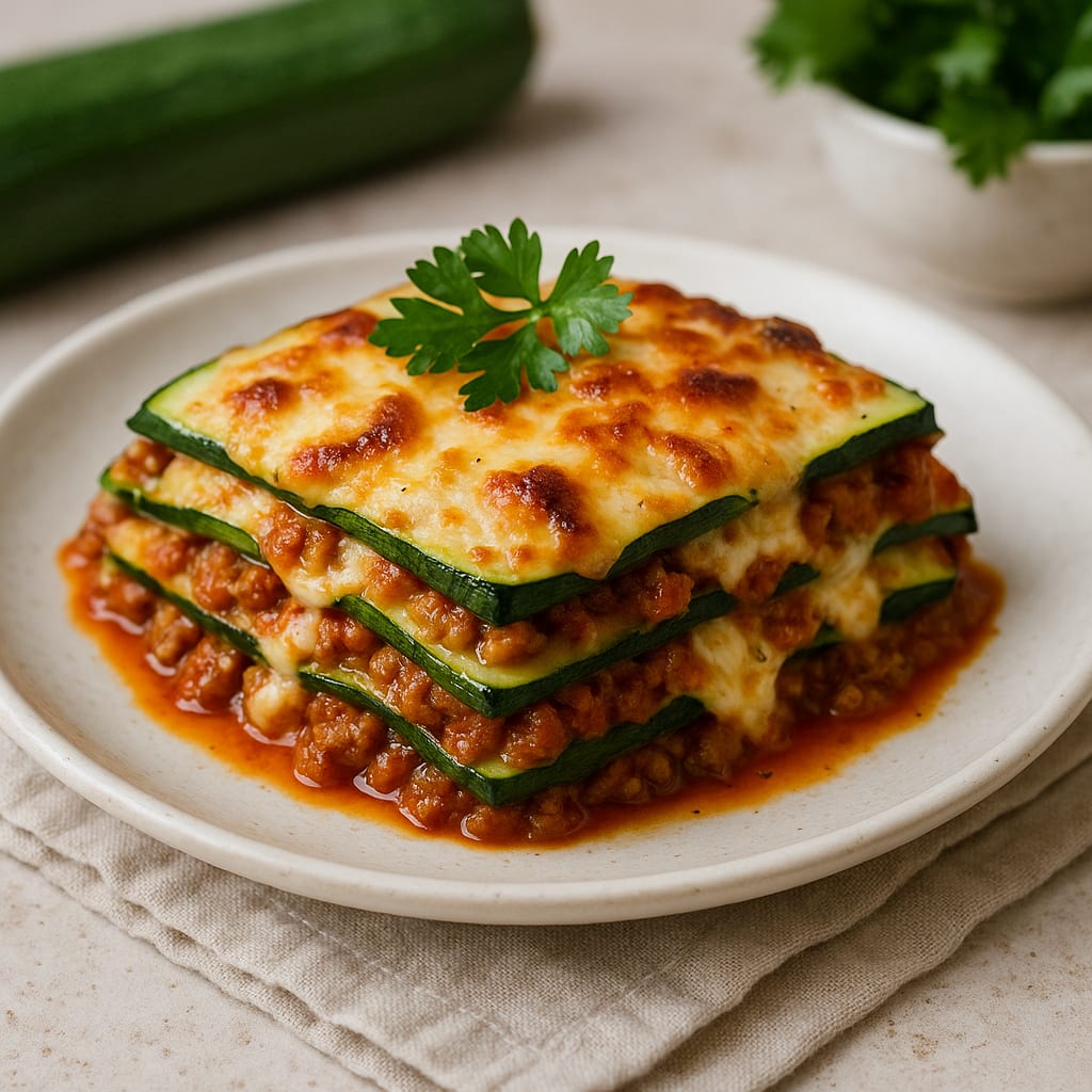 Plato de Lasaña de Calabacín