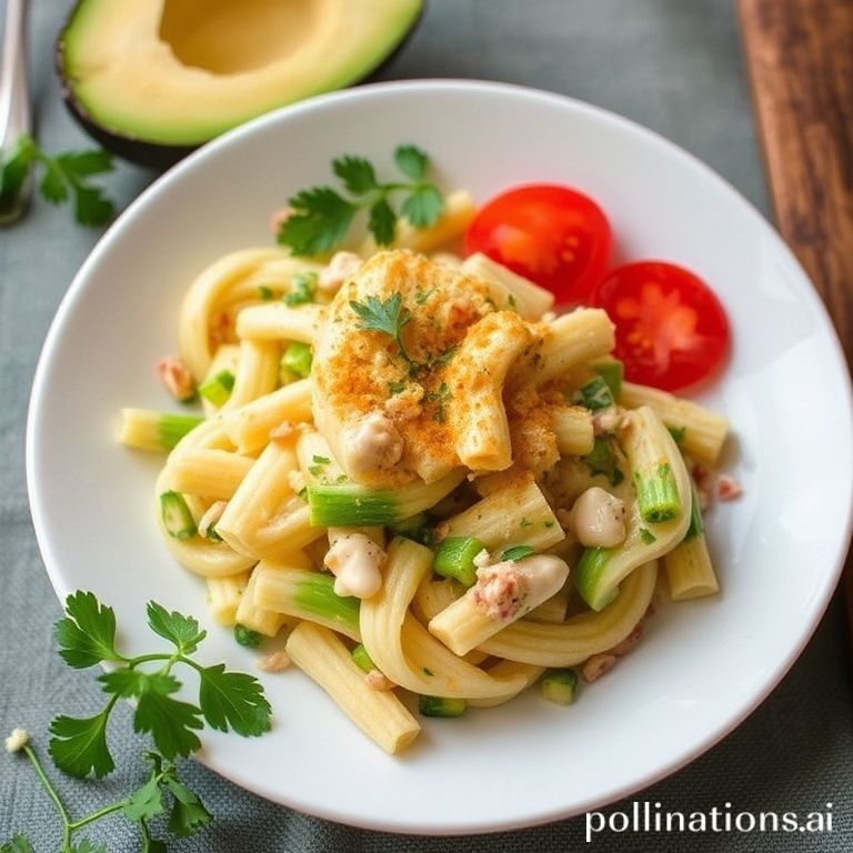 Plato de Macarrones con Atún y Calabacín
