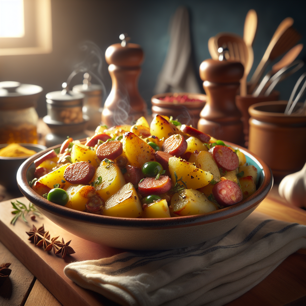 Plato de Patatas Mozárabes: Un Viaje de Sabor a la Época Medieval