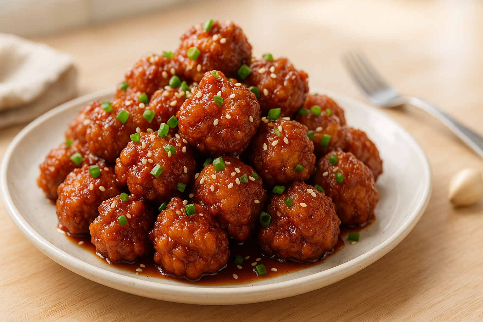 Plato de Pollo Frito Coreano que Deleitará tu Paladar