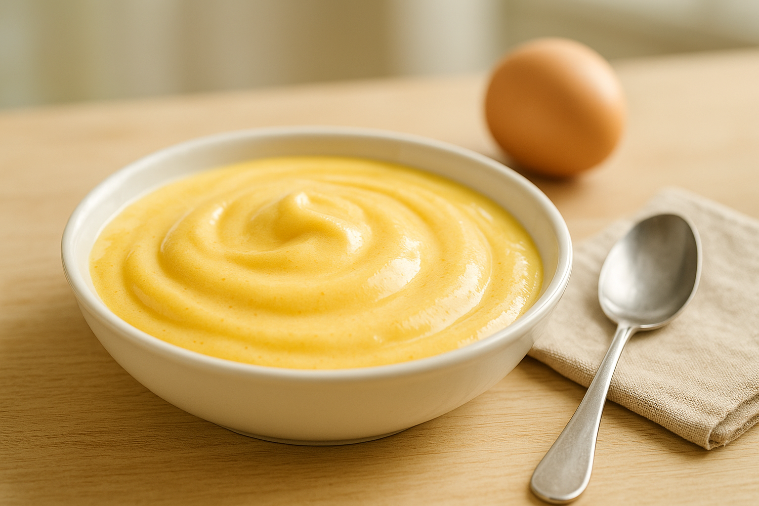 Plato de Sabayón Cremoso y Delicioso en Minutos