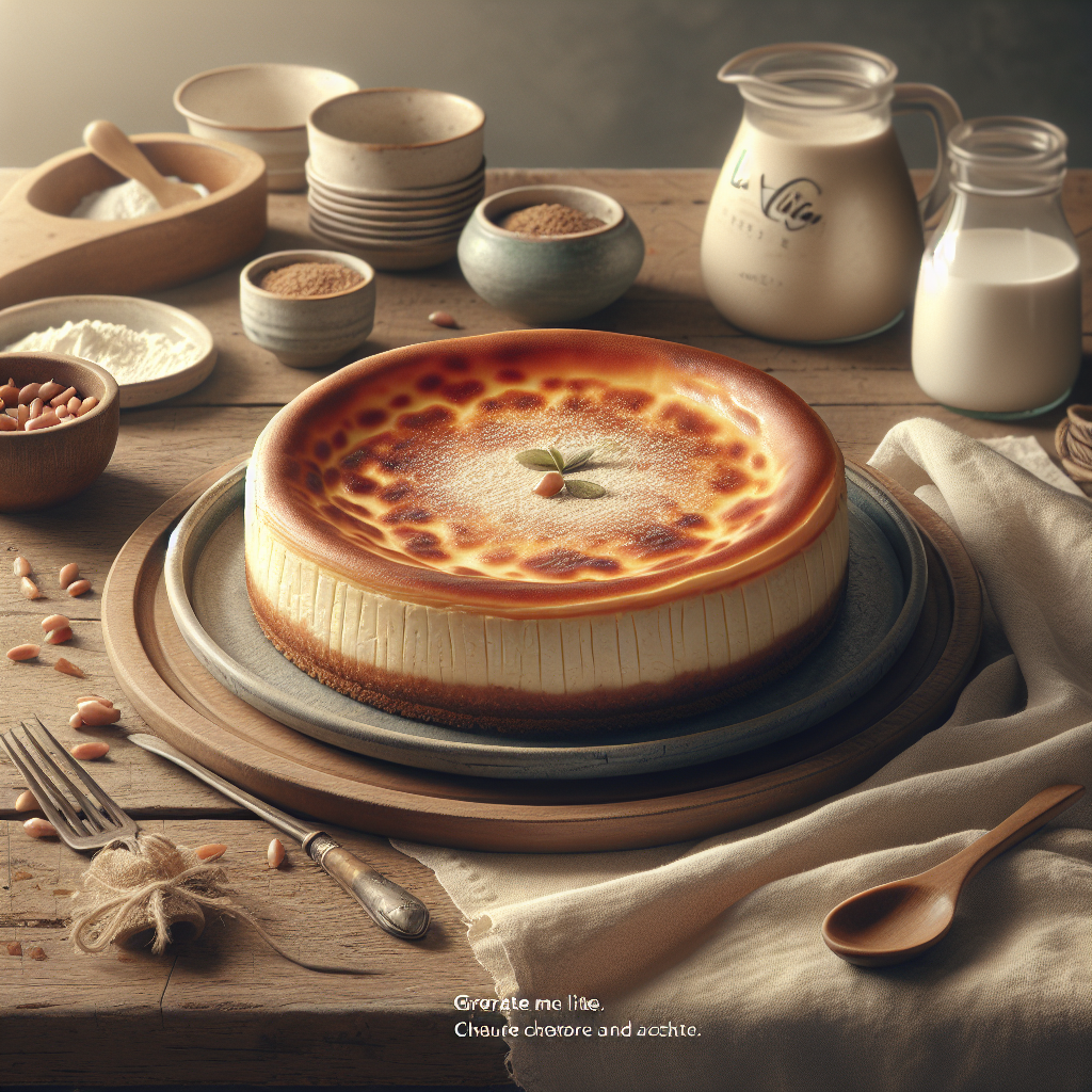 Plato de Tarta de Queso de La Viña
